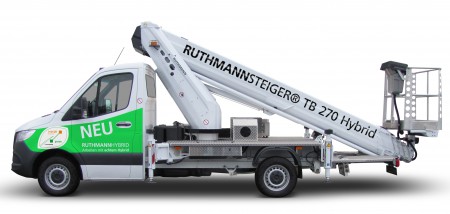 RUTHMANN TB 270 HYBRID auto hoogwerker